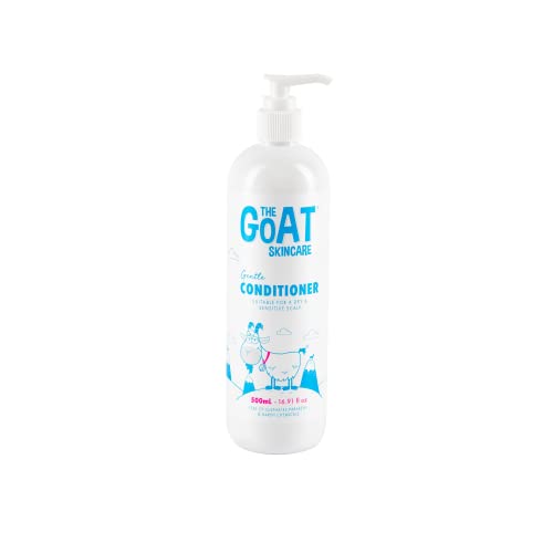 The Goat Skincare Pure Goat's Milk Hair Conditioner For Dry, Itchy and Sensitive Scalp Conditions, Paraben Free and No Artificial Colours 500ml