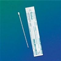 Puritan Medical 6" Sterile Foam Tip Plastic Wound Measuring Device - 25-1506 1PF DM Stick Indented at 1/2 cm - Box of 50