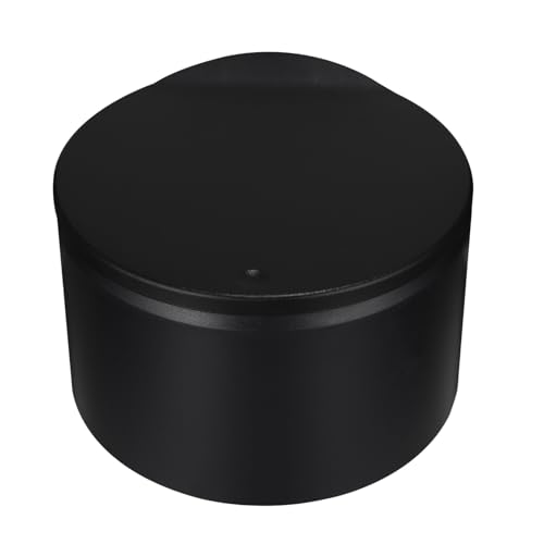Corbeille de table noire compacte pour éliminer les déchets quotidiens facilement