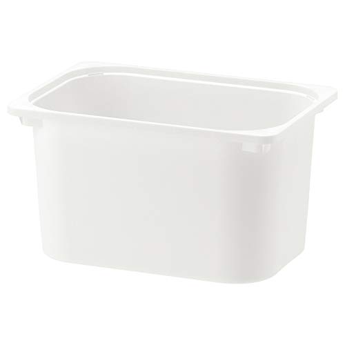 Caja apilable de almacenamiento TROFAST de plástico fuerte [blanco] (42 x 30 x 23 cm)