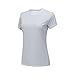 Blaward Women's UPF 50+ Swim Sun Shirts UV Protection Rash Guard Short Sleeve Lightweight Workout Tops Quick Dry Outdoor Tee