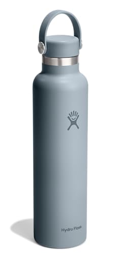 Image of Hydro Flask Water Bottle - Insulated Stainless Steel - Non Spill, Leakproof in 24 Oz Shale Gray