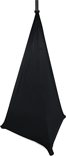 Gator GPA-STAND-2-B - Stretchy Speaker Stand Cover-2 Sides, Black