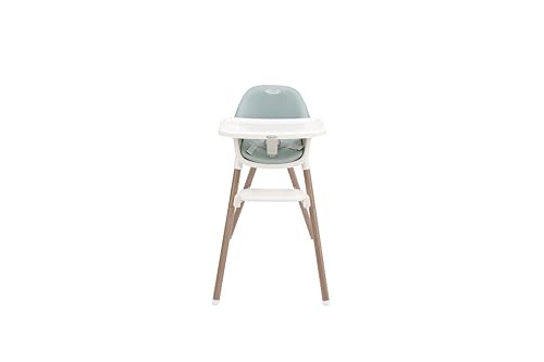 Graco   Presti™ Trona de plegado rápido 3 en 1: trona, taburete infantil, silla baja. Apto desde los 6 meses hasta aprox. 6 años (máx. 27,3 kg), color Duck Egg