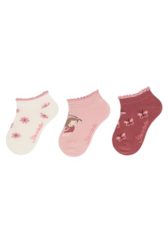 Sneaker-Socks 3-Pack Flower Girls Socks (3-Pack)