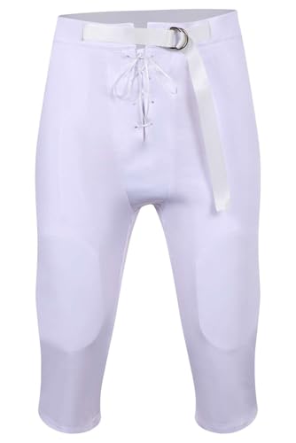 Byvitoy Zed Costume Zombie Zed Necrodopolis Cosplay Seabrook Football Pants Bottom Outfits for Adults Men Halloween