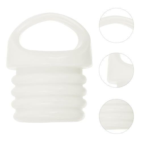 Tapón de goma OUNONA blanco para mantener tu balde de limpieza impecable 7