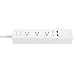 Produktbild NOBLJX WiFi Smart Power Strip mit 3 AC Independent Sockets and USB Port APP Remote Voice Control Intelligent Multi-Plug Socket Timing Function kompatibel mit Alexa Google