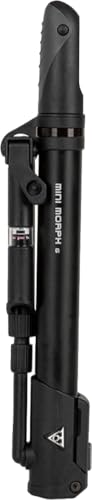 Topeak Mini Morph G (TMM-2GB) – Compact Dual-Action Mini Floor...