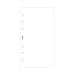 Filofax 132451 - Recambio para libreta de anillas (100 hojas para notas, paquete de oferta), color blanco con impresión en negro