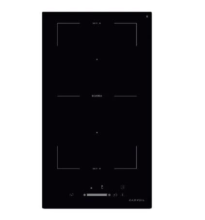 Carysil BIH-02 Built-in Induction Hob | 30 cm 2 Cooking Zones | 7200W Power | Touch Control | 9 Power Levels | 60–240°C Temperature Range | Child Lock | Timer | Black Glass Cooktop-picture-28