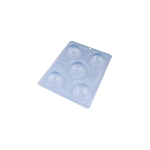 50mm Geometric Sphere 3-Part Chocolate Mold for Hot Cocoa Bombs (BWB)