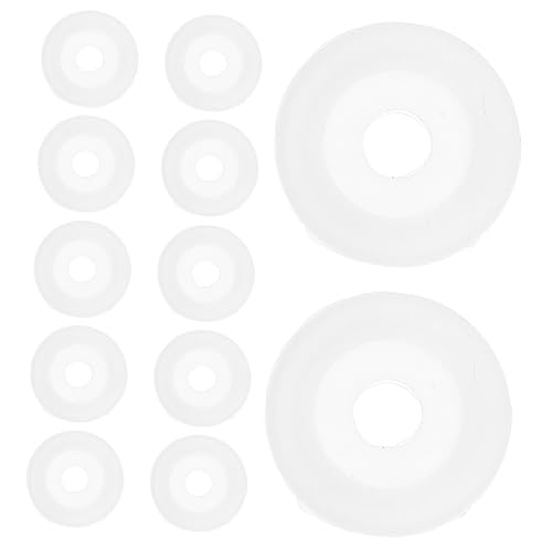12 unidades de anillos selladores de silicona para ollas de presión eléctricas, juntas para válvula flotante, prevención segura de fugas de vapor, repuestos compatibles con múltiples modelos miniatura 1