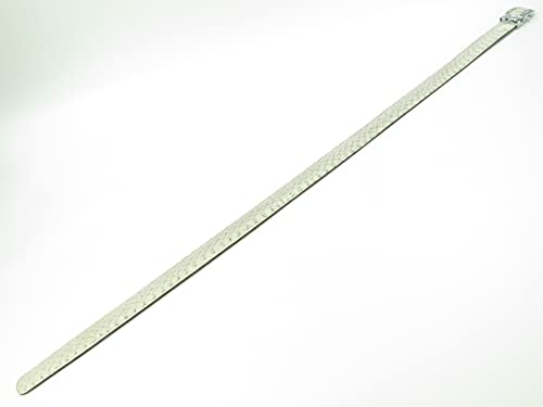 Genuine Oriental Rat Snake Skin Leather Auto Locking Men's Belt 46" Long4