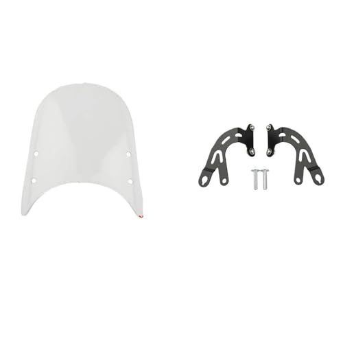 Pare-brise moto anti-turbulence Hunter 350 deflecteurs de vent de protection