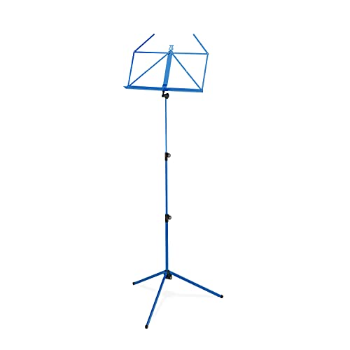 Image of K&M Stands 10010.000.54 Adjustable Music Stand - Blue