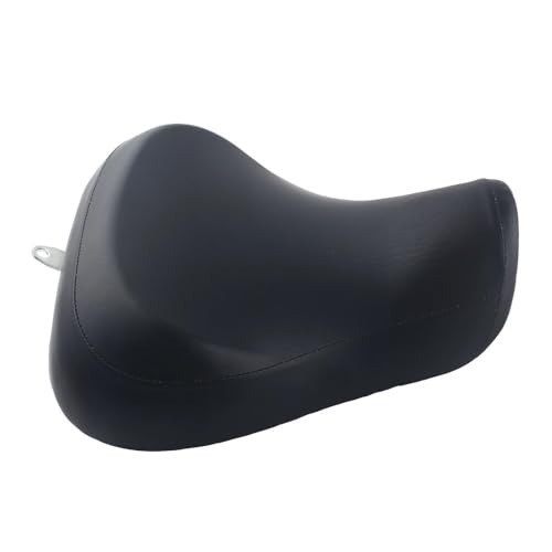 Asiento individual delantero de cuero sintético negro para Sportster 1983-2003