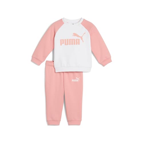 PUMA Unisex Baby MINICATS ESS Raglan Crew Set FL INF Gestrickte Anzüge,...