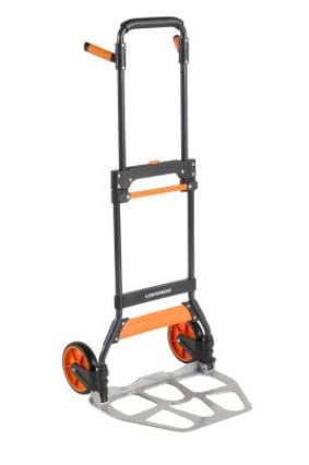 Carretilla DE Mano Plegable DE Aluminio MAX. 100KG 120x52x48.5 cm