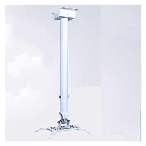Soporte para proyector telescópico y universal de tubo redondo para techo y pared