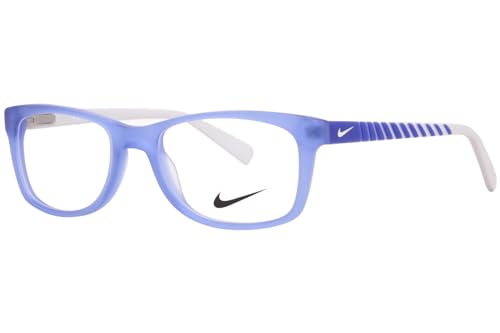 Image of Eyeglasses NIKE 5509 417 Matte Pacific Blue /White