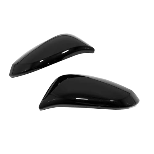 Capuchon de rétroviseur noir brillant carbone pour Highlander 2015-2019