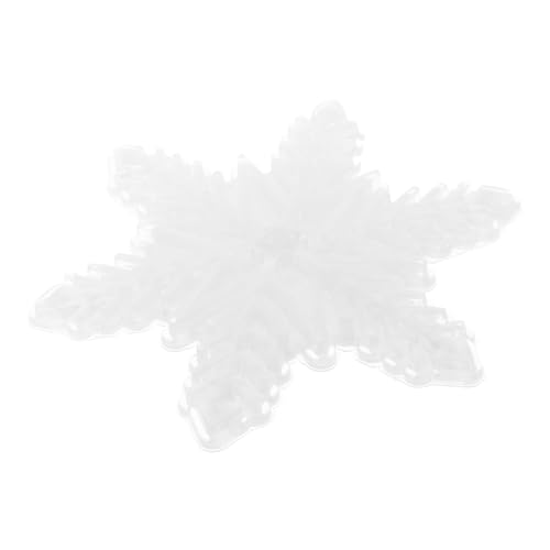 BESPORTBLE Outdoor Sports Snowboard - Sticker Single-Foot Skating Pad Strong Adhesive Fashionable Snowflake Design for Enhanced Safety and Stability Slopes Transparent Decal