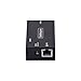 StarTech.com 1-Port Serial to Ethernet Adapter, 802.3af PoE Powered Serial Device Server, Wall/DIN Rail, LAN to DB9 Converter, TAA
