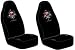 Ed Hardy Love Kills Slowly Seat Covers (Pair) Black