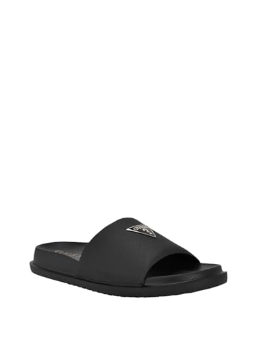 Sandale glissante GUESS Vesper homme claquette de marque ete noire