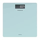 bascula de baño taurus munich ALTA PRECISIÓN: Control preciso de peso. Elige entre dos unidades de medición: kg/Lb. Con peso máximo de 180kg y peso mínimo de 3kg.
