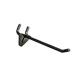 Azar 800074-BLK 4-Inch Plastic Hook, 50-Pack