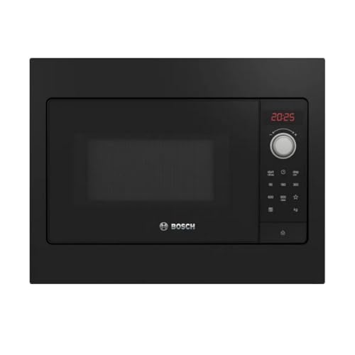 Bosch BFL523MB3F, Serie 2, Microondas, Empotrable, Negro