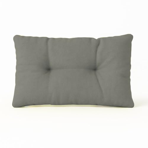 chilly pilley Loungekissen Rattansessel Auflagen Rattanpolster Rattan Lounge Set Gesteppt Sitzkissen Kissen Rückenlehne mit Keder Loungekissen...