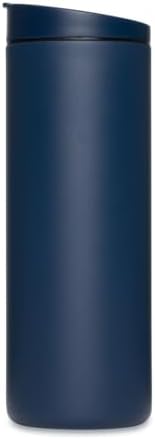 MiiR Flip Traveler 16oz - Double-Wall Vacuum Insulated with Leakproof Flip Lid, BPA-Free Stainless Steel Construction, Insulated Tumbler for Hot or Cold Drinks
