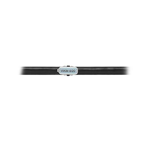Porte-étiquette Weidmüller WKM 8/20 1753490000 transparent 8x20 mm