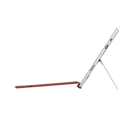 Teclado Bluetooth Surface Pro 3 y 7+ funda tipo cubierta ultra slim con trackpad multitáctil rojo 6