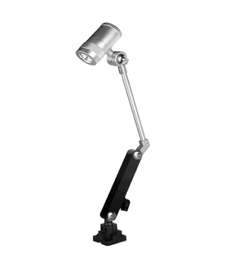 Lámpara de trabajo taller de 7W 24V con brazo largo flexible 2