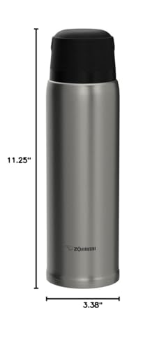 Zojirushi SJ-JS10XA Stainless Steel Bottle Mug, Silver - Thumbnail 7