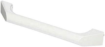 Spare Part White Door Handle Compatible with GE JVM230WL01, GE JVM250WL03, GE JVM260WV01, GE LVM235WL01 Microwave Models, 0.98 x 2.00 x 10 inch