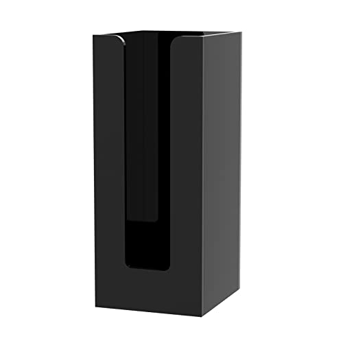 Acryl-Pappbecherhalter (schwarz, 1 Fach) Cover