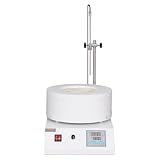 stonylab Heizmantel mit Magnetrührung, Digitale Temperaturregelung und Timerfunktion, Einstellbar 0-1500 U/min, Bis zu 380°C für Laborheiz- und Misch-Anwendungen, 1000 ml