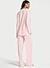 Victoria's Secret Modal Pajama Set, Long Sleeve Shirt and Pants, Pajamas for Women, Angel Pink, S