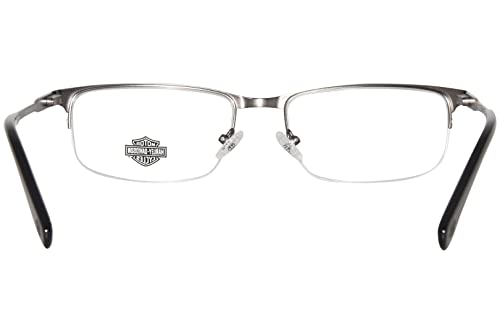 Image of Harley Davidson Eyewear HD0759 Eyeglass Frames - Matte Gun Metal Frame, 56 mm Lens HD075956009