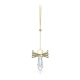 Lieferumfang: 1 x Swarovski Holiday Magic Engel Ornament, klein, weiße, Dekoration mit prachtvollem Swarovski Kristall und goldfarbenem Faden, 11.2 x 2.2 x 0.8 cm, inklusive einer Swarovski Box