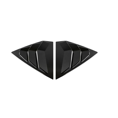 Persiennes de vitre latérale arrière Buick Regal 2017-2023 noir brillant