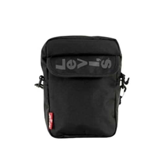 Levi's Mini Crossbody Solid (Red Batwing), Herren, Einheitsgröße, Schwarz - Regular Black - Größe: Einheitsgröße