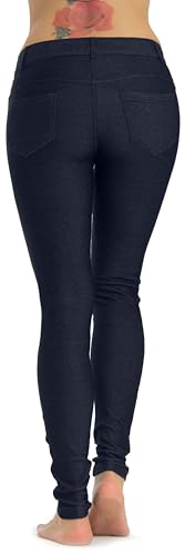 Image of Prolific Health Women's Jean Look Jeggings Tights Slimming Many Colors Spandex Leggings Pants Capri S-XXXL