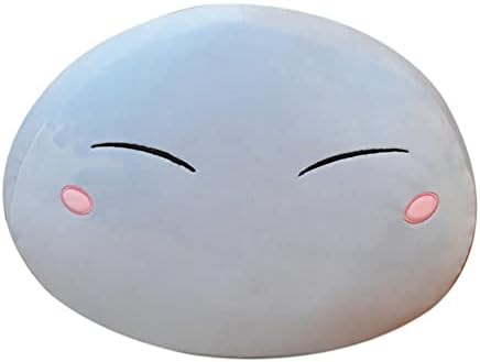 Obanai Anime That Time I Got Reincarnated as a Slime Plushie Anime Tensei Shitara Slime Datta Ken Tempest Rimuru Stuffed Doll Plush Pillows Plush Stuffed Doll Pillow Toys Gifts (17.7in, Happy)