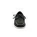 Sebago Portland Roughout Boat Shoes - Handsewn Roughout Leather Moccasins with Leather Sock Lining and Non-Marking, Non-Slip Siped Rubber Outsoles, Green Dark Depths - 12 Regular